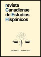 Couverture du numéro 'Volume 47, numéro 2, hiver 2023' de la revue 'Revista Canadiense de Estudios Hispánicos'