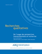 Couverture de De l’usage des perspectives interactionnistes en recherche, Volume 30, numéro 1, mai 2011, p. I-298, Recherches qualitatives