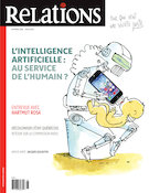 Couverture de L’intelligence artificielle : au service de l’humain ?, Numéro 808, mai–juin 2020, p. 5-50, Relations