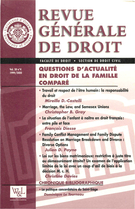 Couverture de Volume 30, numéro 4, 1999–2000, p. 548-746, Revue générale de droit