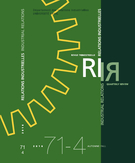 Couverture de Volume 71, numéro 4, automne 2016, p. 589-782, Relations industrielles / Industrial Relations