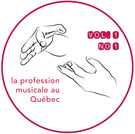 Couverture de Profession musicale au Québec, Volume 1, numéro 1, 2012, p. 1-116, Revue musicale OICRM