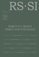 Couverture de Peirce et l’image, Volume 33, numéro 1-2-3, 2013, p. 3-274, Recherches sémiotiques / Semiotic Inquiry