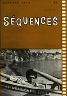 Couverture de Numéro 30, octobre 1962, p. 2-72, Séquences
