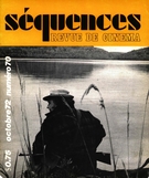 Couverture de Numéro 70, octobre 1972, p. 2-48, Séquences