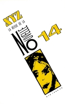 Couverture de Numéro 14, été 1988, p. 3-78, XYZ. La revue de la nouvelle