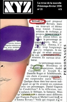 Couverture de Personnages, Numéro 21, printemps–février 1990, p. 3-96, XYZ. La revue de la nouvelle