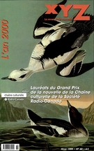 Couverture de L’an 2000, Numéro 60, hiver 1999, p. 5-102, XYZ. La revue de la nouvelle